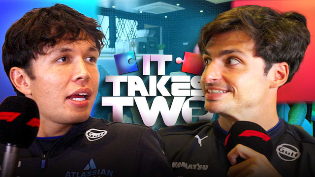 It Takes Two: Albon and Sainz take on tough trivia quiz